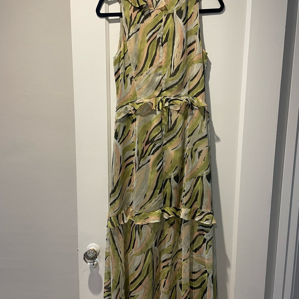 Lost + Wander Size Green Bohemian Dress. Perfect … - image 4